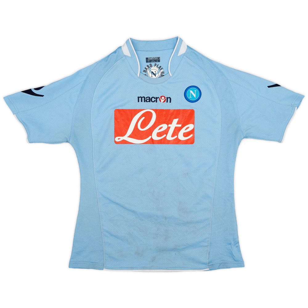 2009-10 Napoli Home Shirt - 4/10 - (L)
