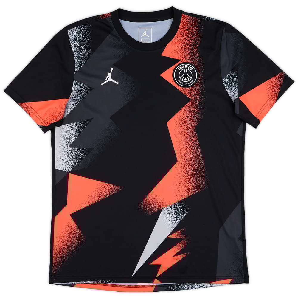 2019-20 Paris Saint-Germain Nike x Air Jordan Pre Match Training Shirt - 9/10 - (L)