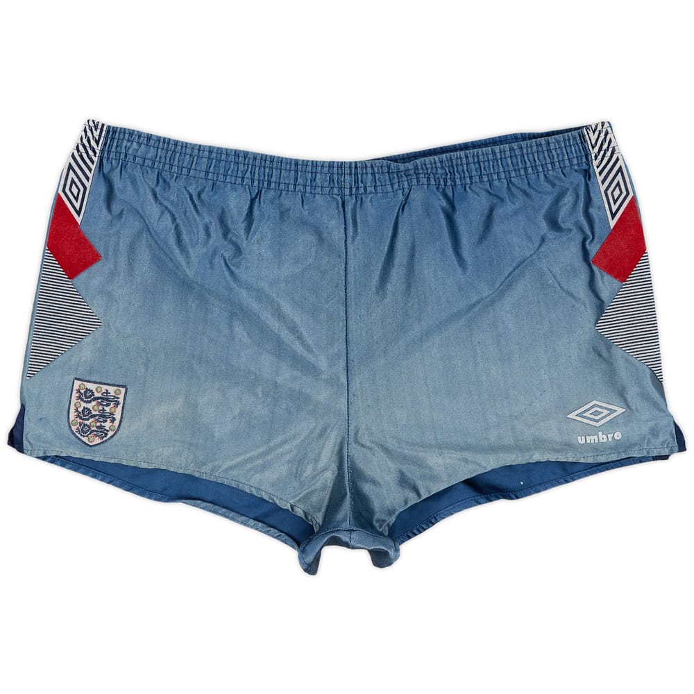 1990-92 England Home Shorts - 4/10 - (XL)