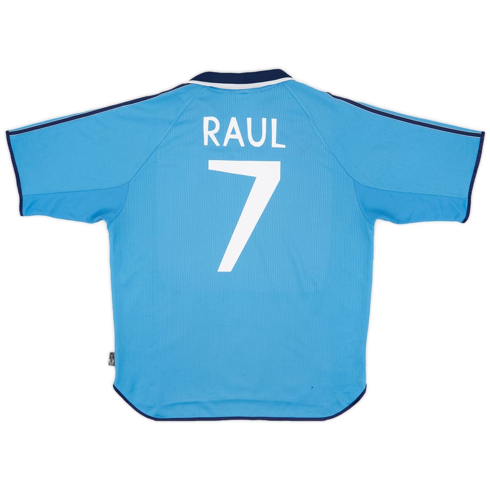 1999-00 Real Madrid Third Shirt Raul #7 - 6/10 - (XL)