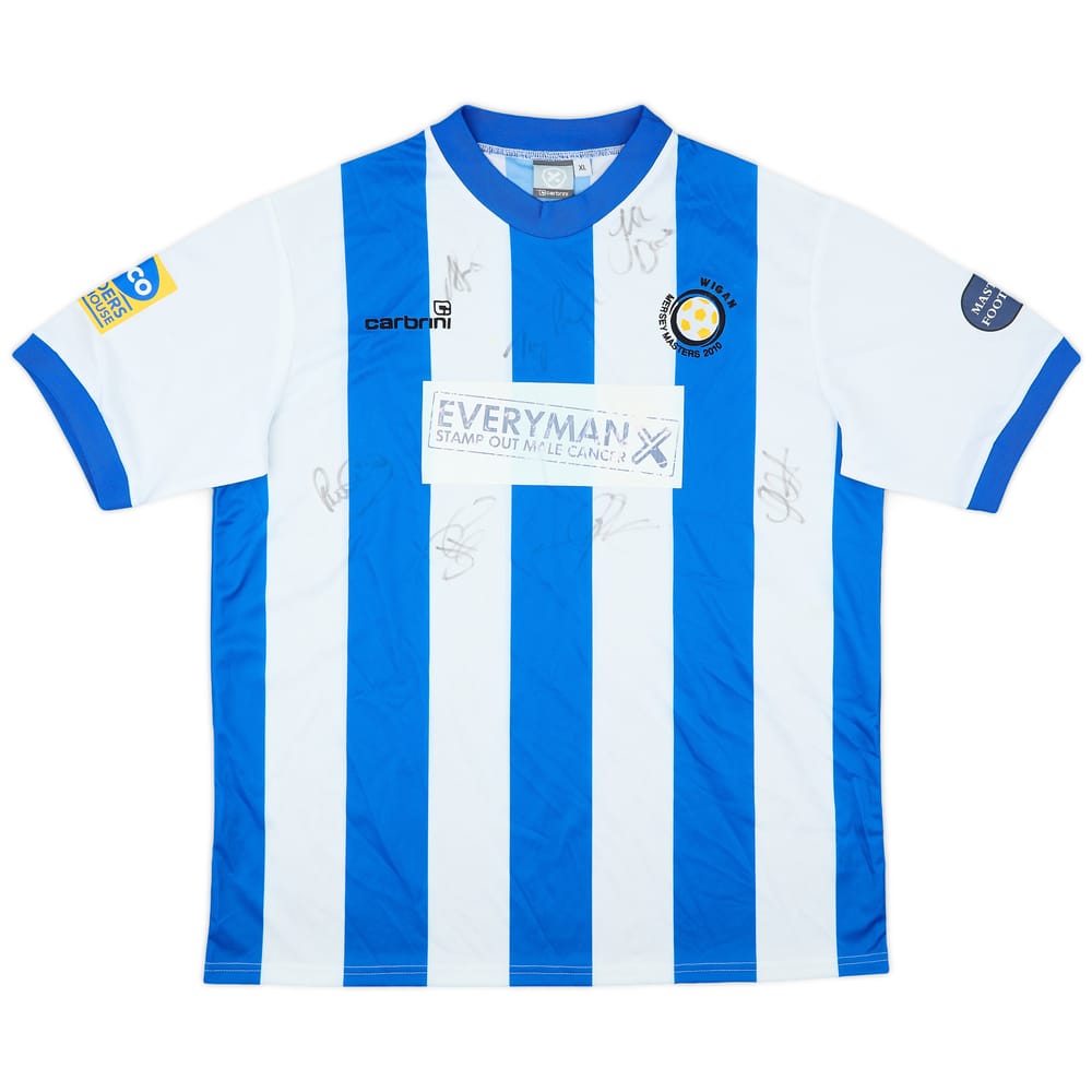 2010 Wigan Masters Signed Home Shirt - 7/10 - (XL)