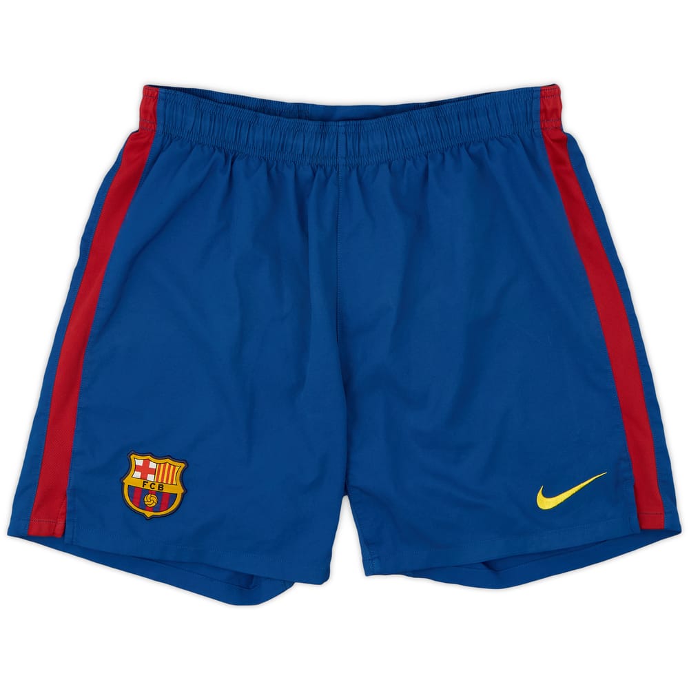2009-10 Barcelona Home Shorts - 9/10 - (S)