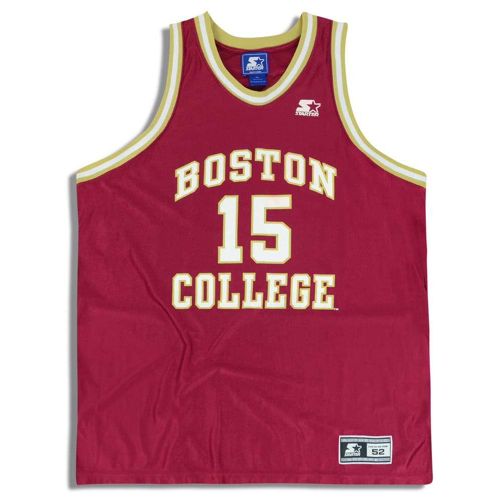1991-94 Boston College Eagles Curley #15 Starter Jersey (Home) XL