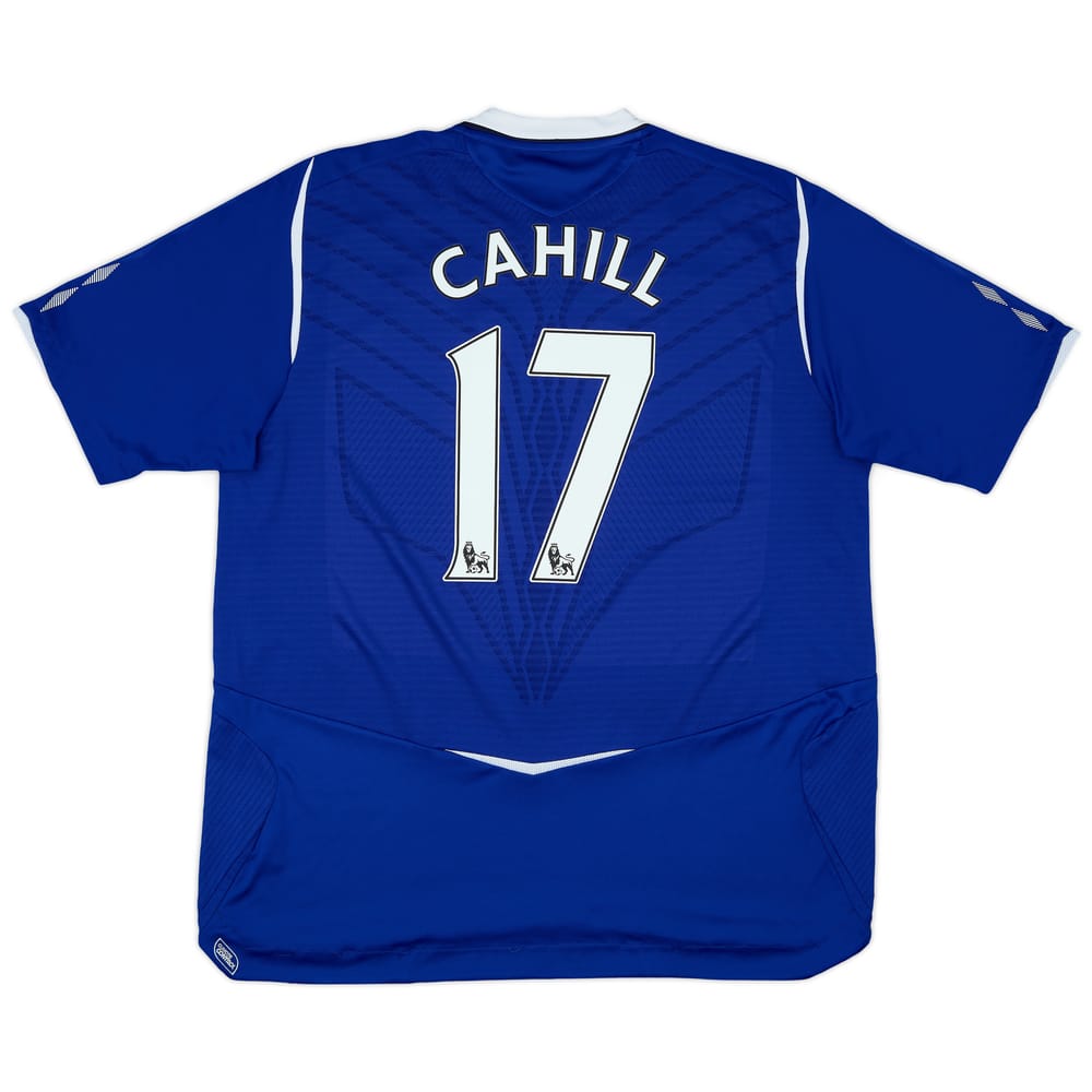 2008-09 Everton Home Shirt Cahill #17