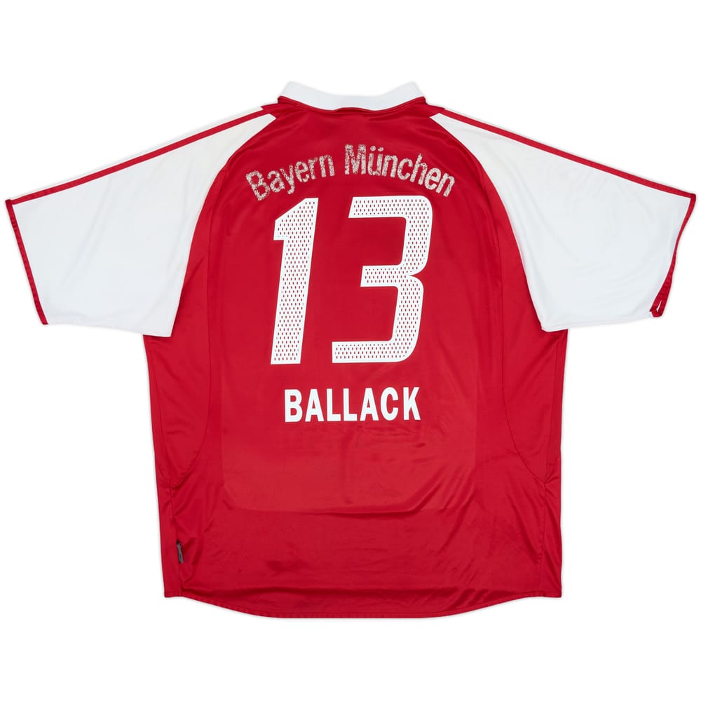 2003-04 Bayern Munich Home Shirt Ballack #13 - 5/10 - (XXL)