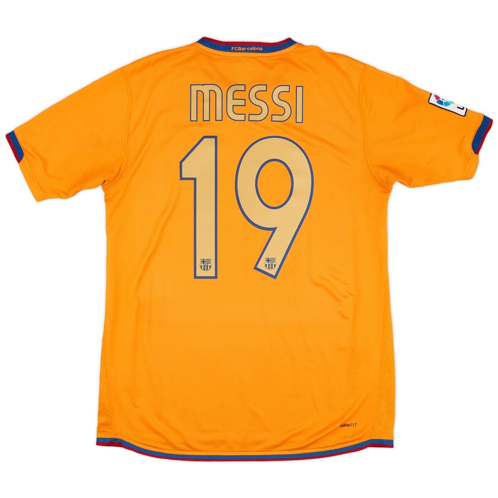 2006-08 Barcelona Away Shirt Messi #19 - 8/10 - (S)