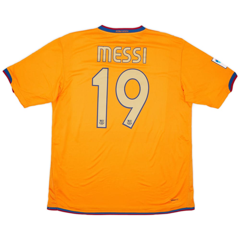 2006-08 Barcelona Away Shirt Messi #19