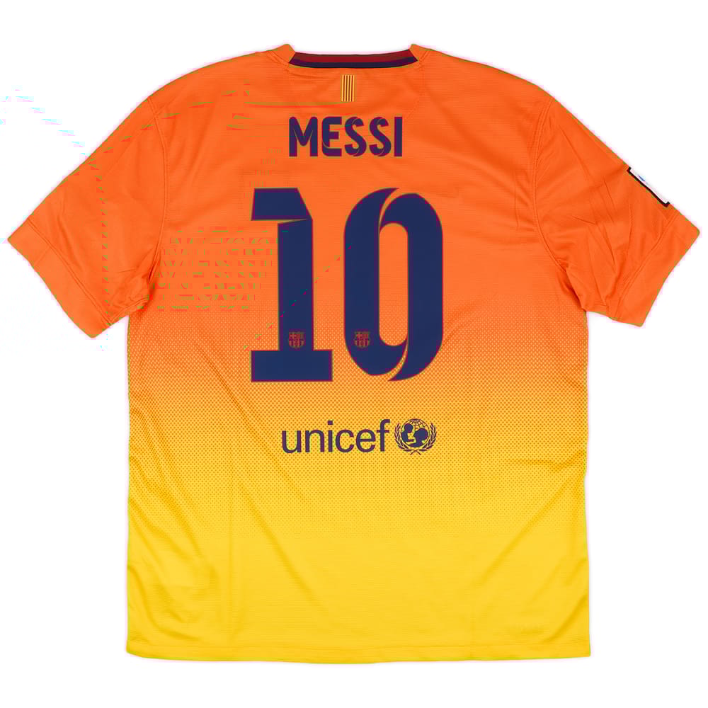 2012-13 Barcelona Away Shirt Messi #10