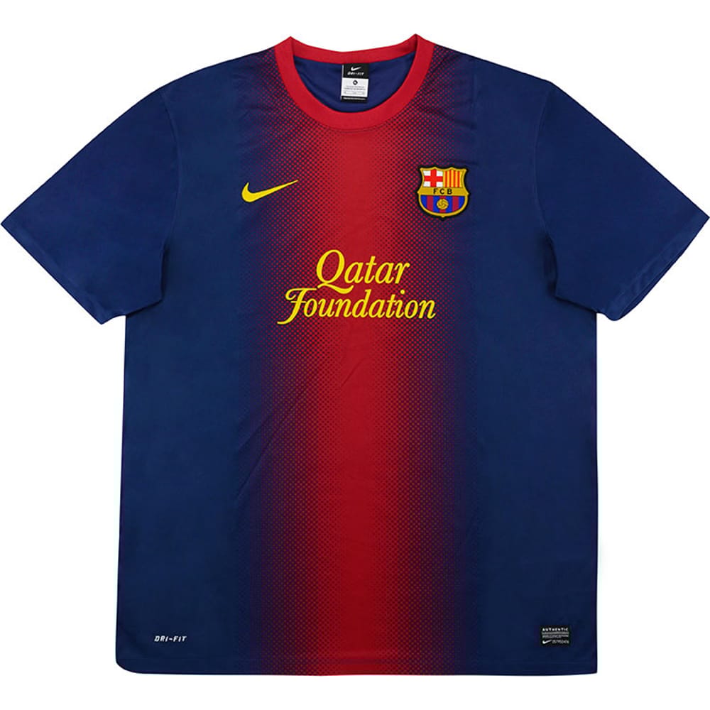 2012-13 Barcelona Basic Home Shirt - 8/10 - (S)