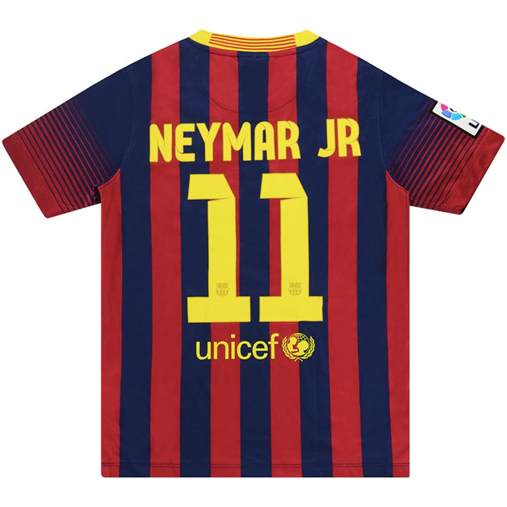 2013-14 Barcelona Home Shirt Neymar Jr #11 - NEW - BOYS