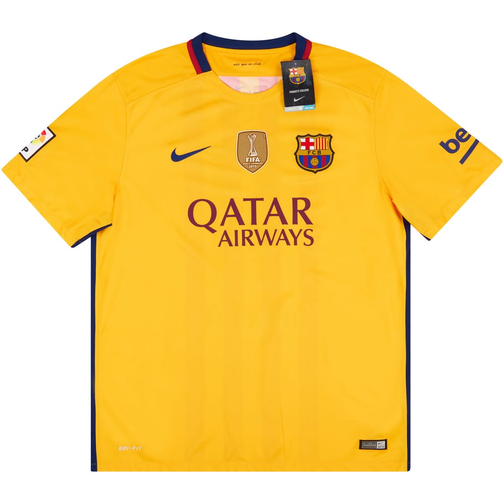 2015-16 Barcelona Away Shirt
