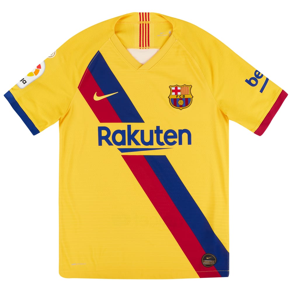 2019-20 Barcelona Player Issue Vaporknit Away Shirt S