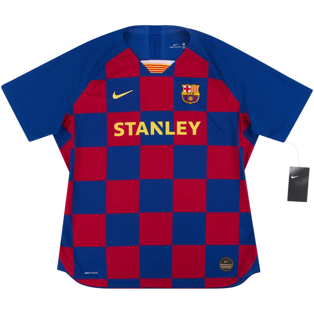 2019-20 Barcelona Women's Player Issue Vaporknit Home Shirt