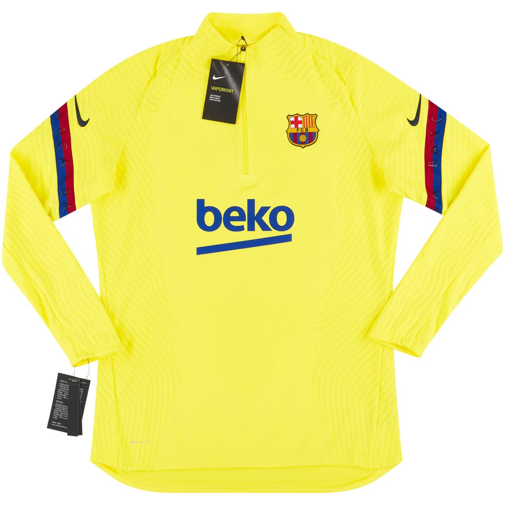 2019-20 Barcelona Player Issue Vaporknit 1/4 Zip Training Top Womens