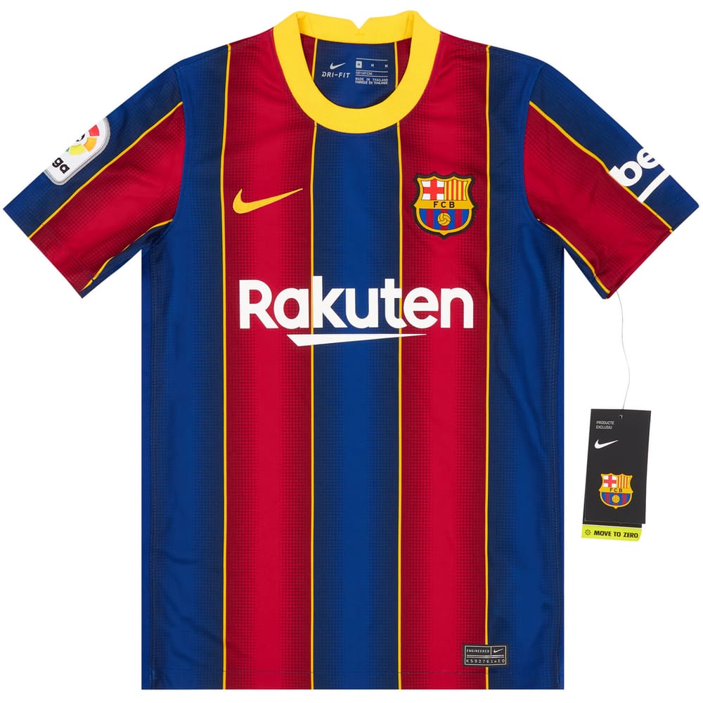 2020-21 Barcelona Home Shirt KIDS