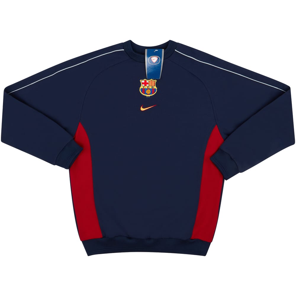 1998-99 Barcelona Nike Training Sweat Top (KIDS)