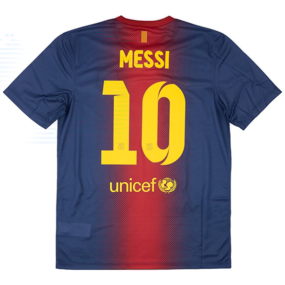 2012-13 Barcelona Basic Home Shirt Messi #10