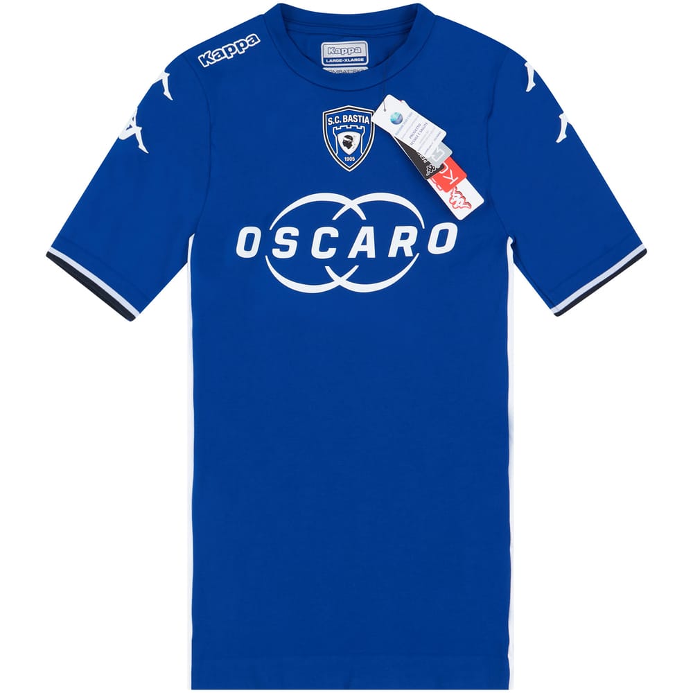 2017-18 Bastia Kombat Home Shirt - NEW
