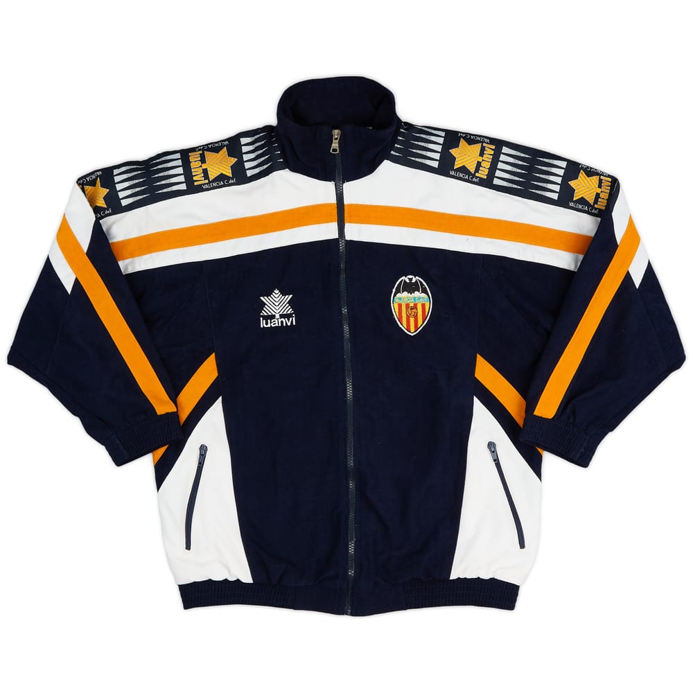 1996-97 Valencia Luanvi Track Jacket - 9/10 - (S)