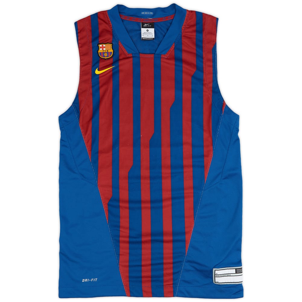2011-12 Barcelona Nike Basketball Jersey - 9/10 - (M)