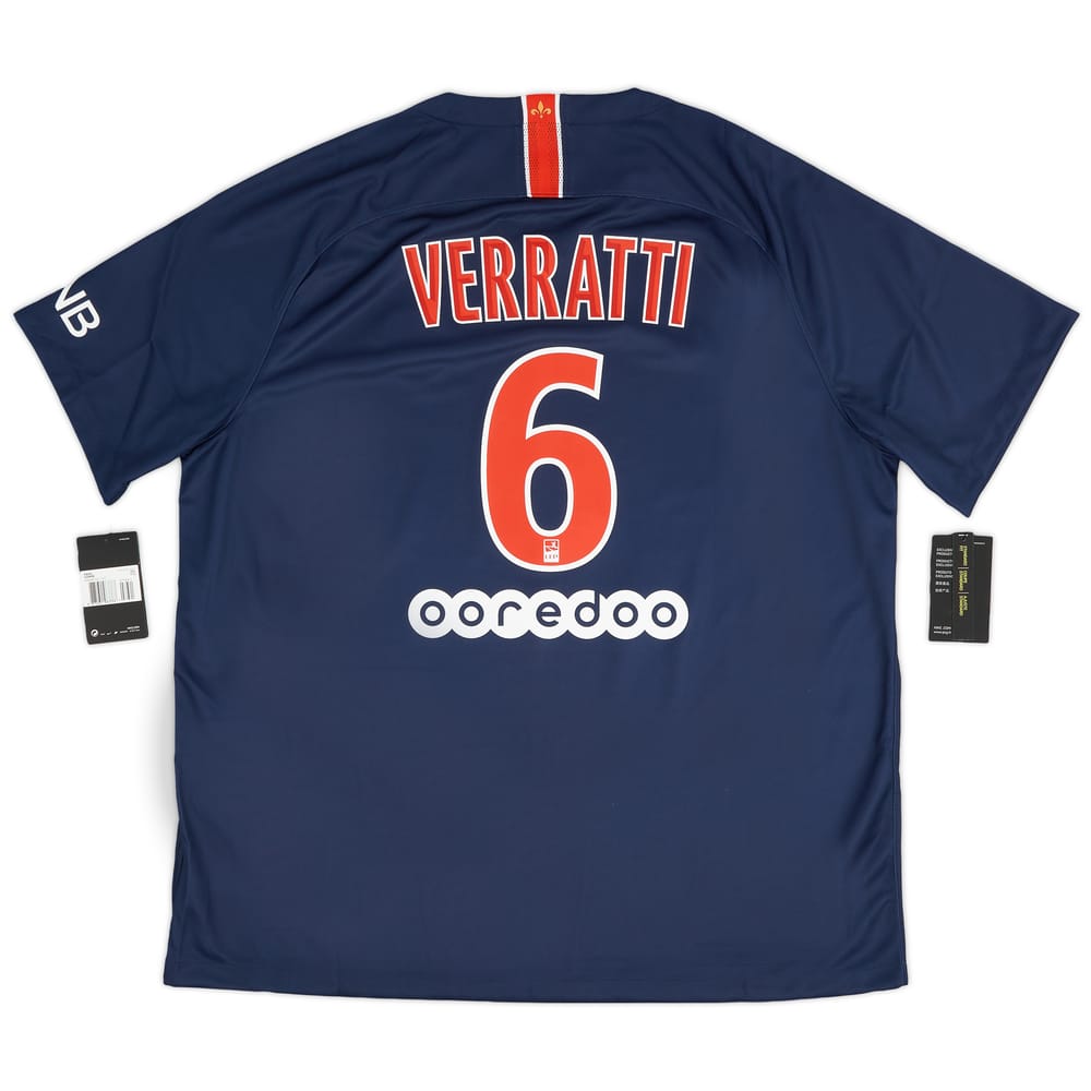 2018-19 Paris Saint-Germain Home Shirt Verratti #6 (XXL)