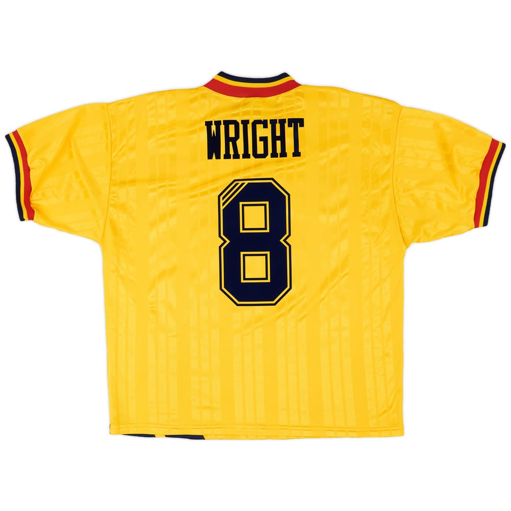 1993-94 Arsenal Away Shirt Wright #8 - 8/10 - (L)
