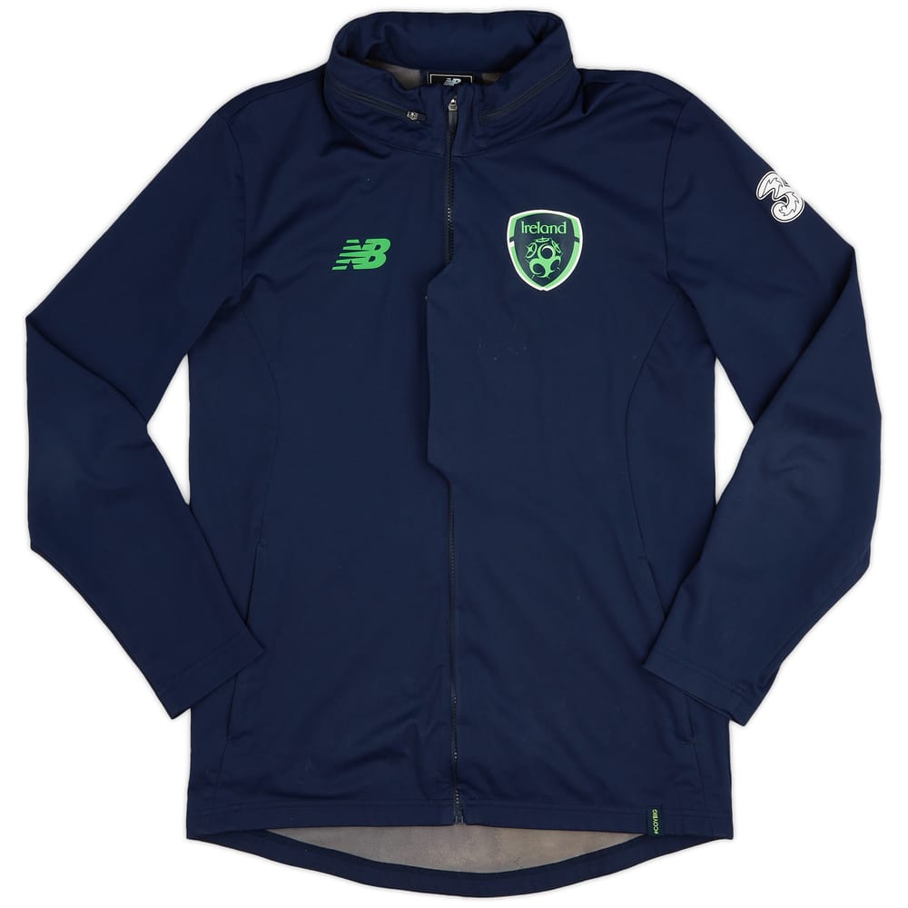 2017-18 Ireland New Balance Hooded Track Jacket - 7/10 - (M)