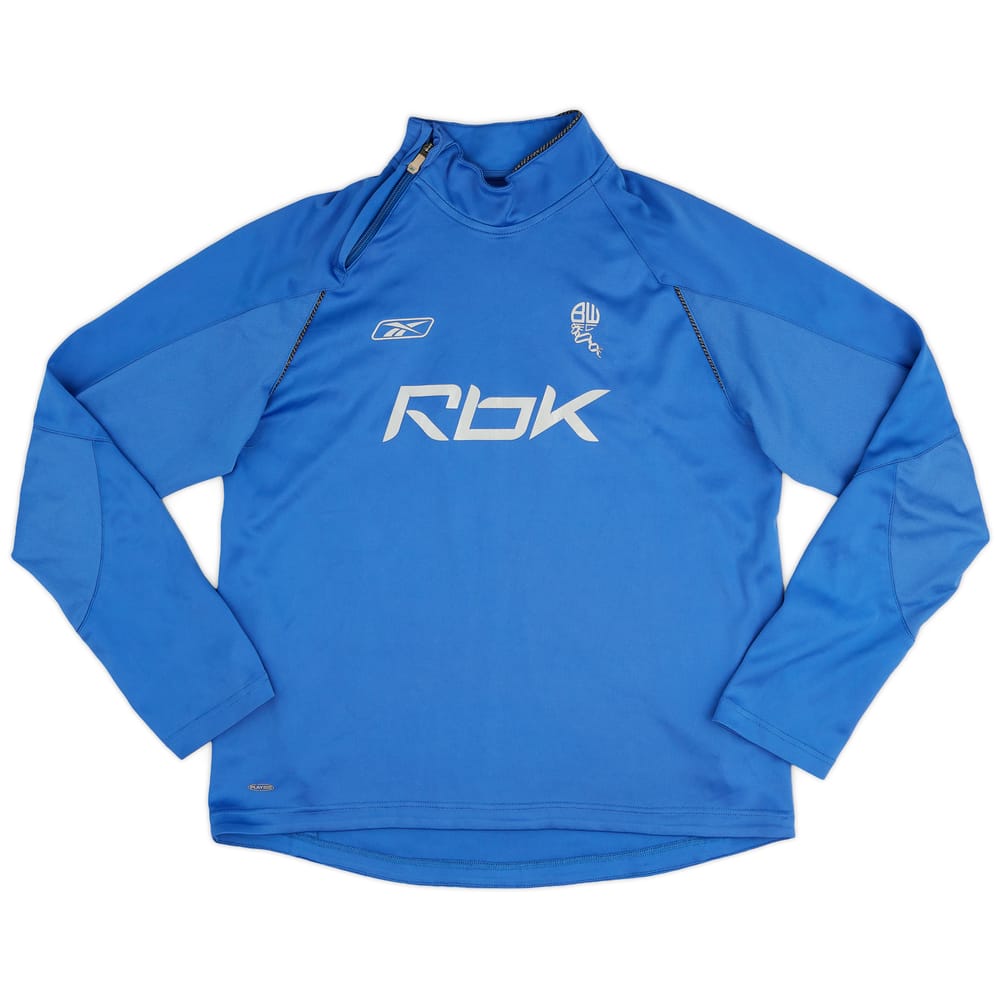 2007-08 Bolton Reebok 1/4 Zip Training Top - 6/10 - (M)