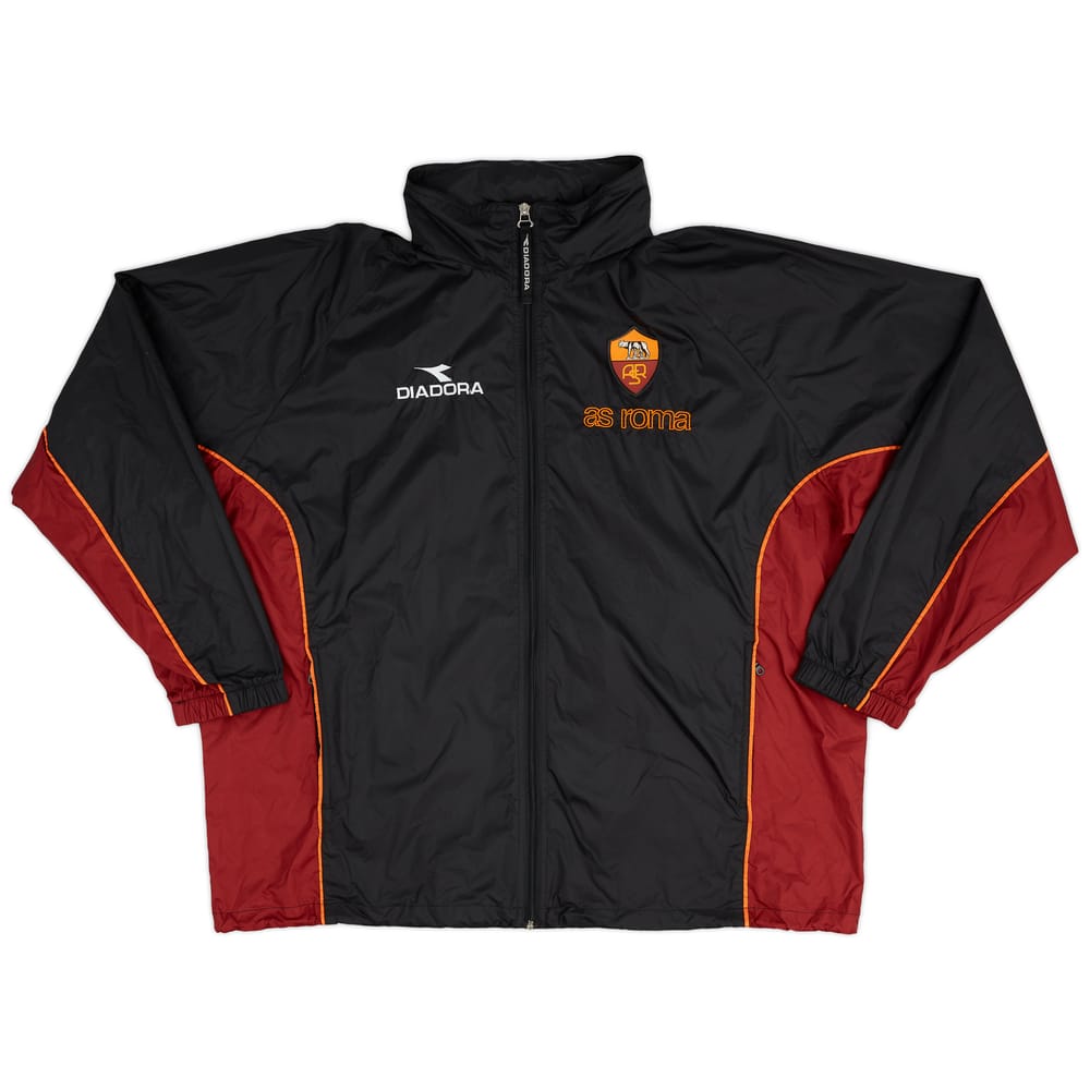1999-00 Roma Diadora Hooded Rain Jacket - 8/10 - (XL)