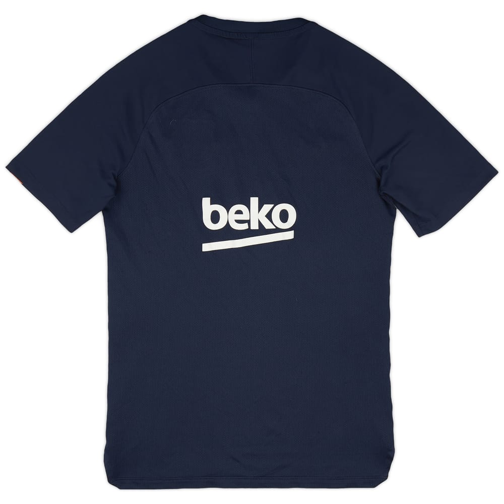 2018-19 Barcelona Nike Training Shirt - 8/10 - (S)