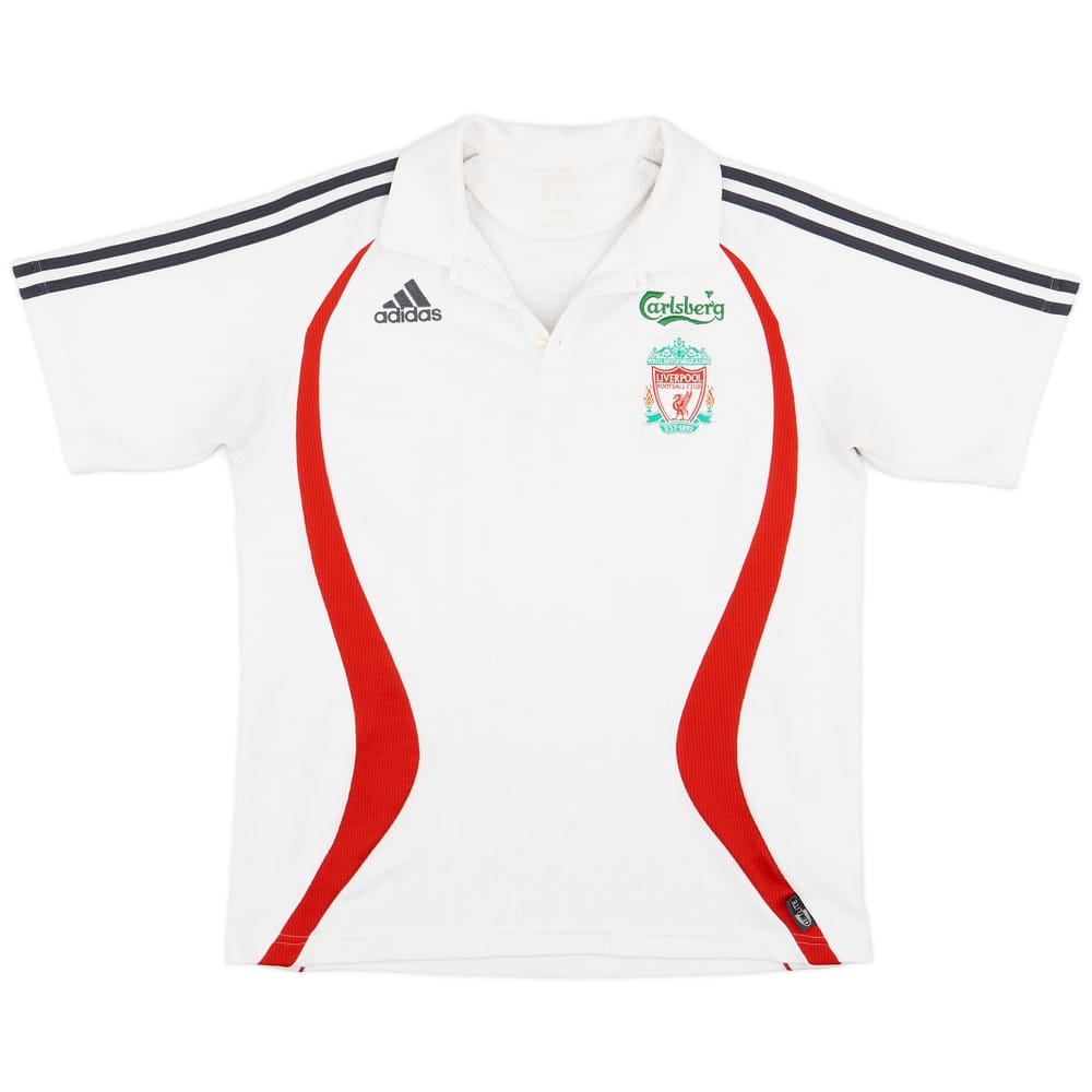 2006-07 Liverpool adidas Polo Shirt - 7/10 - (L)