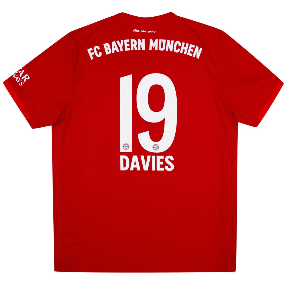 2019-20 Bayern Munich Home Shirt Davies #19 - NEW