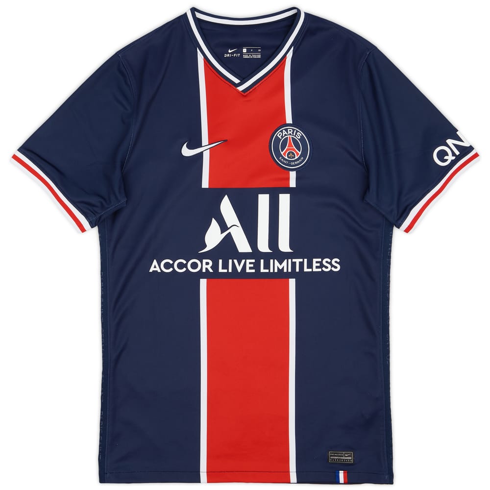 2020-21 Paris Saint-Germain Home Shirt - 9/10 - (S)