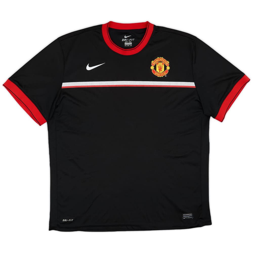 2011-12 Manchester United Nike Training Shirt - 8/10 - (XXL)