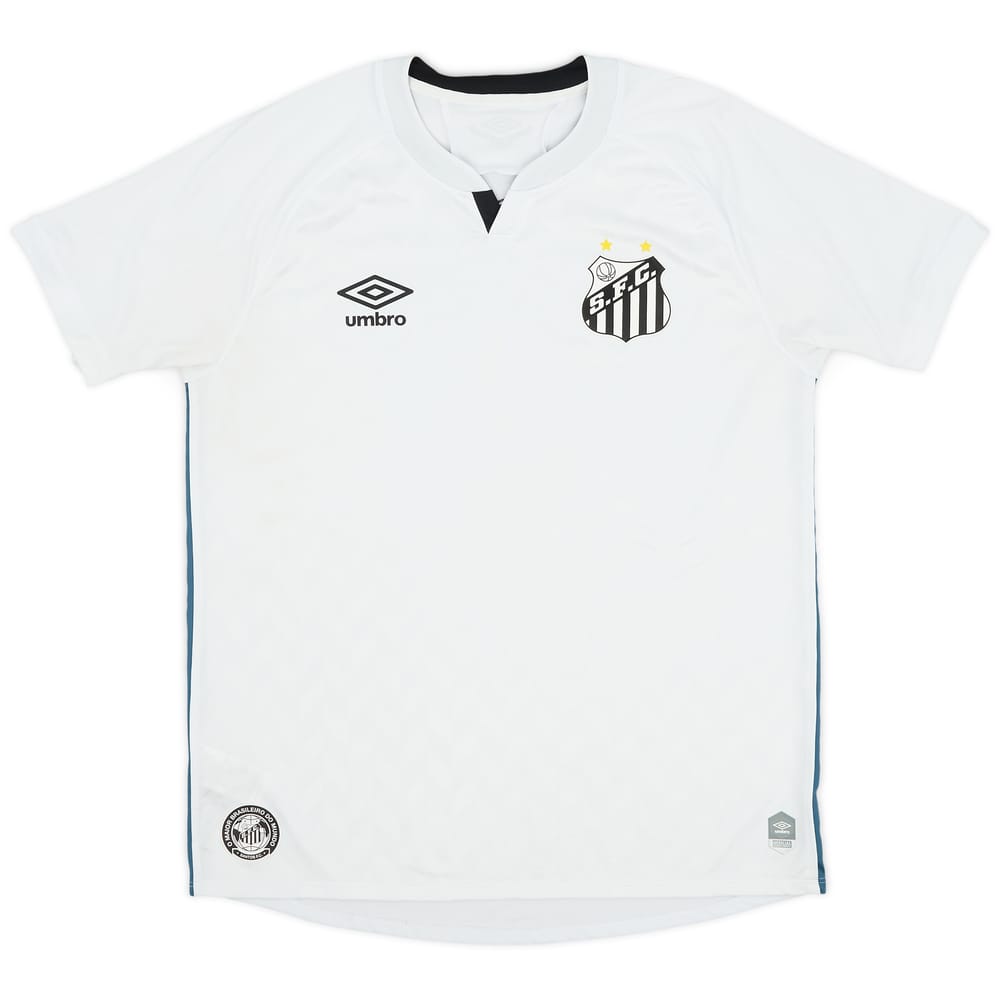 2020-21 Santos Home Shirt - 8/10 - (L)