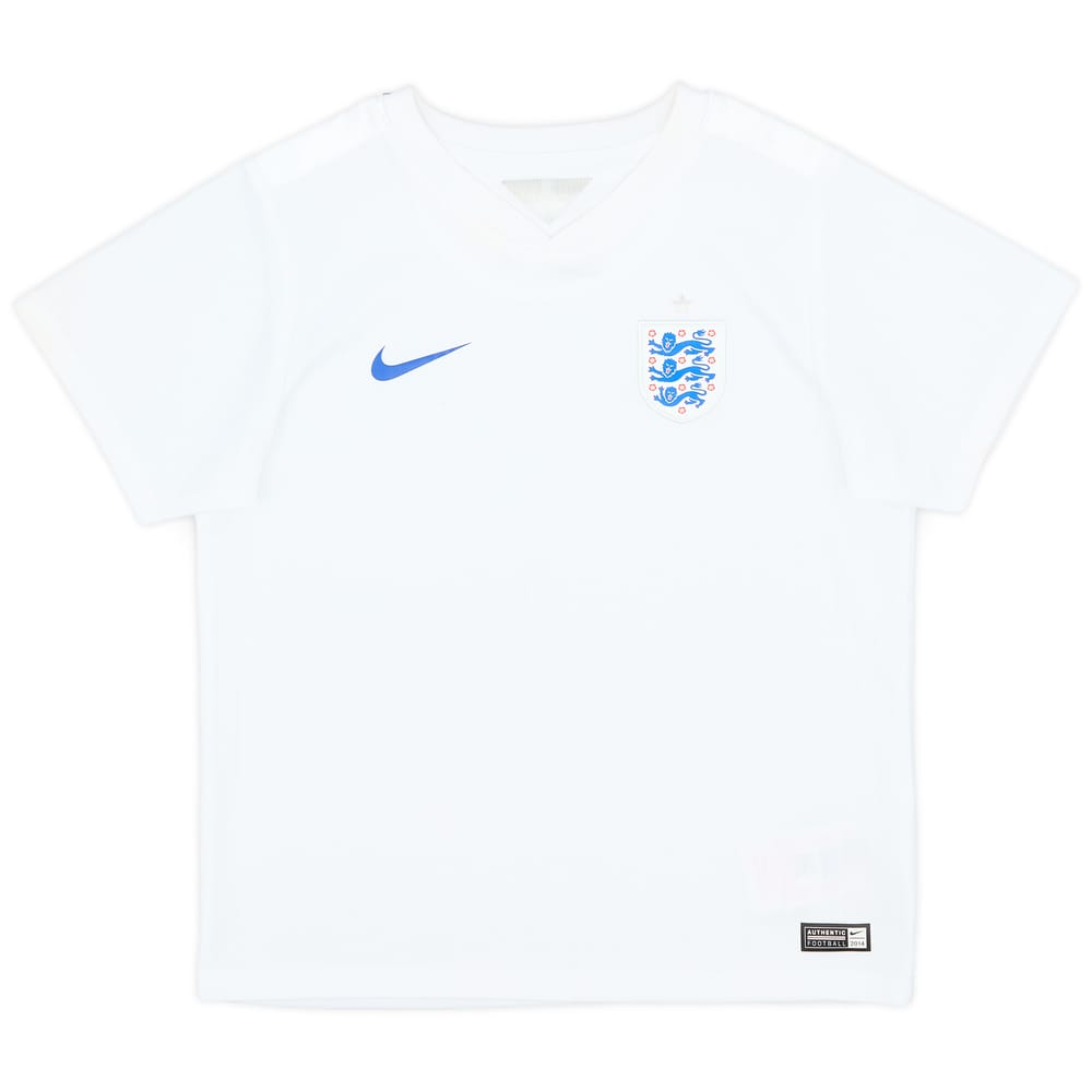 2014-15 England Home Shirt - 7/10 - (S.Boys)