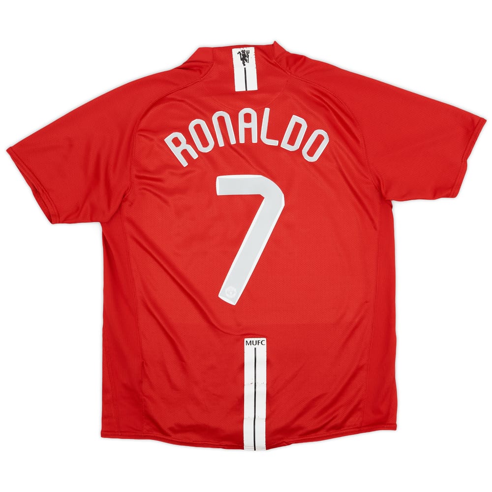 2007-09 Manchester United Home Shirt Ronaldo #7 - 6/10 - (L)