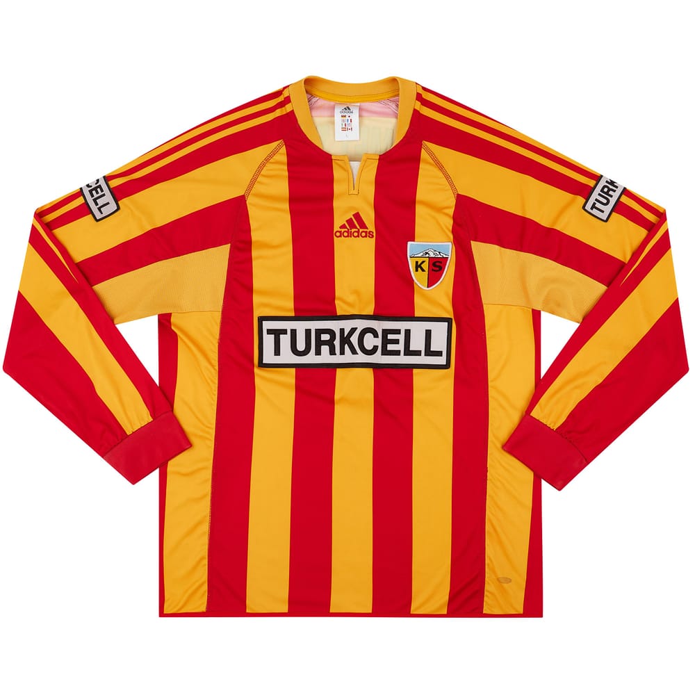 2006-07 Kayserispor Home L/S Shirt Mehmet Topuz #66 - 7/10 - (L)