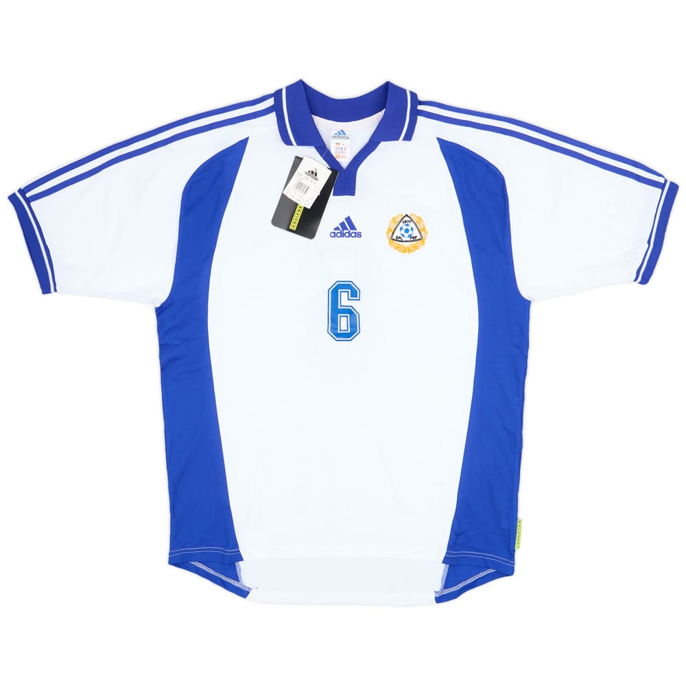 2000-02 Finland Player Issue Home Shirt #6 (XL)