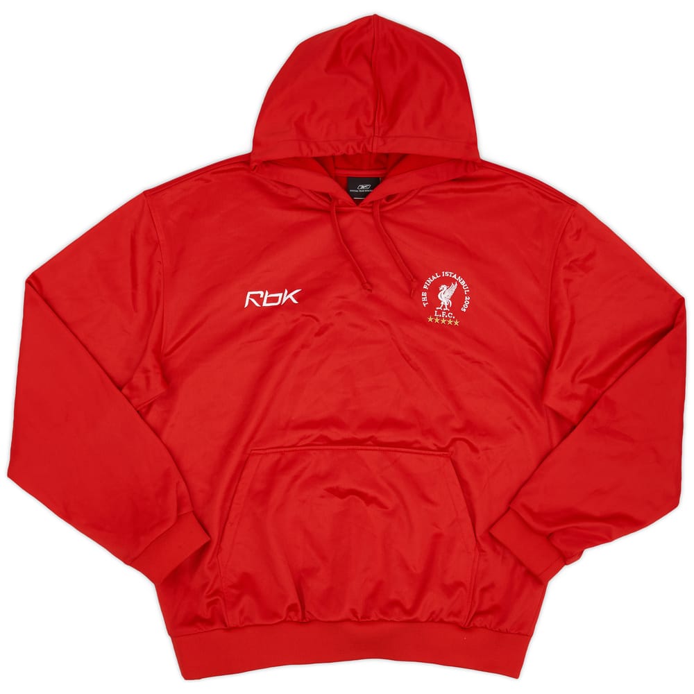 2005 Liverpool Reebok 'The Final Istanbul' Hooded Top - 8/10 - (L)