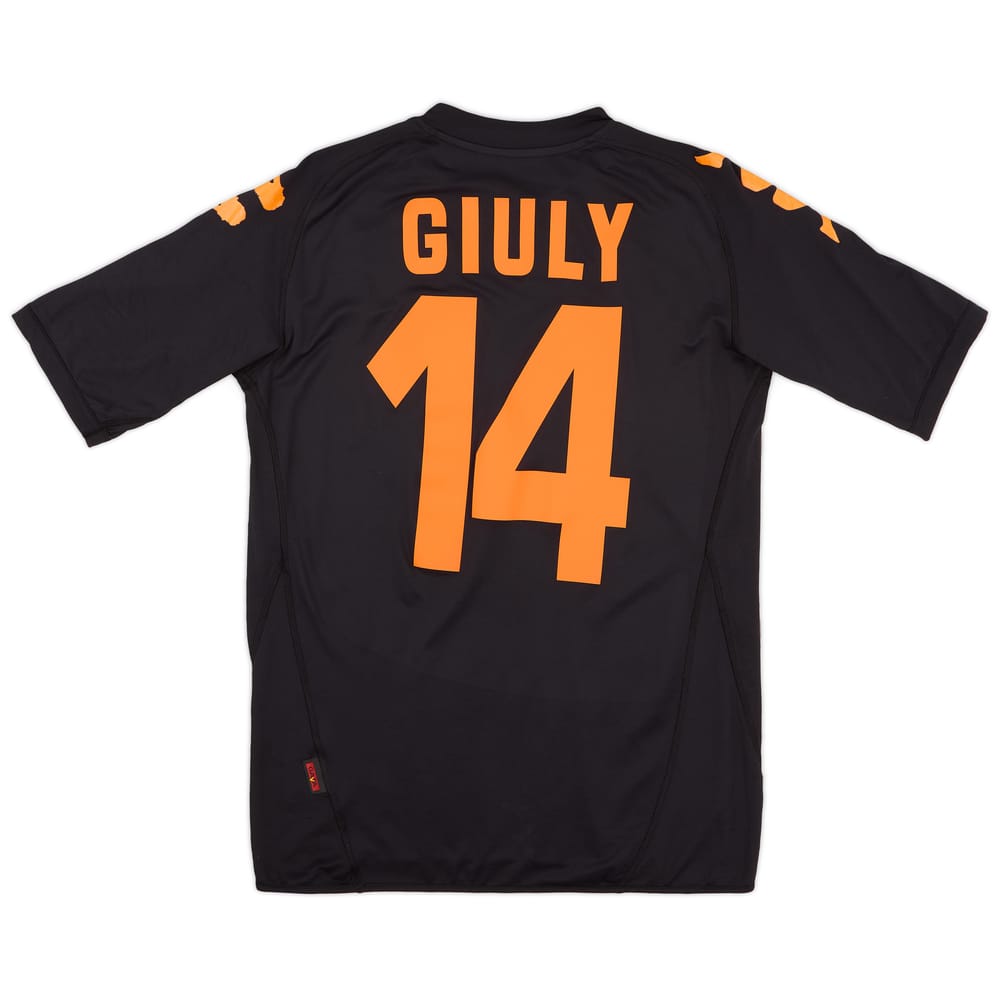 2007-08 Roma Third Shirt Giuly #14 - 5/10 - (L)