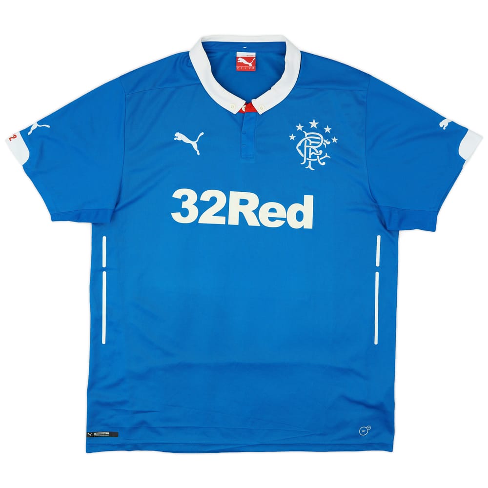2014-15 Rangers Home Shirt - 6/10 - (XL)