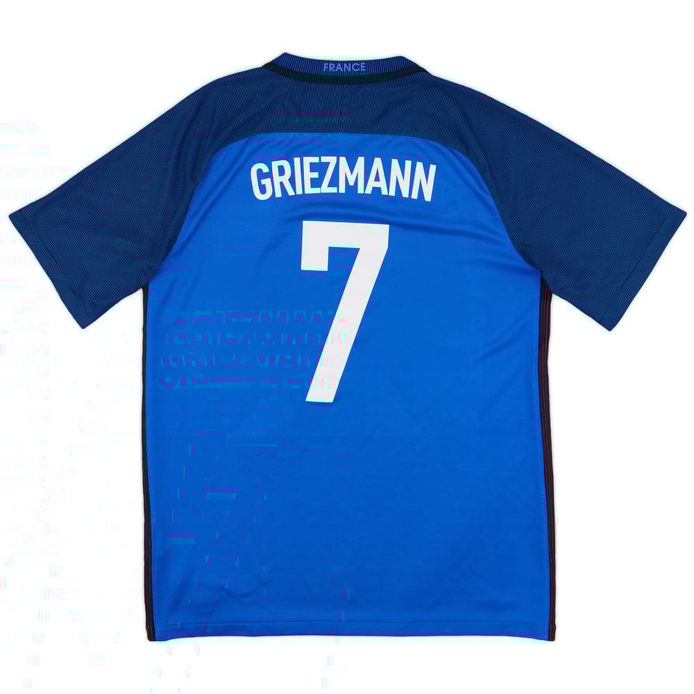 2016-17 France Home Shirt Griezmann #7 - 9/10 - (M)