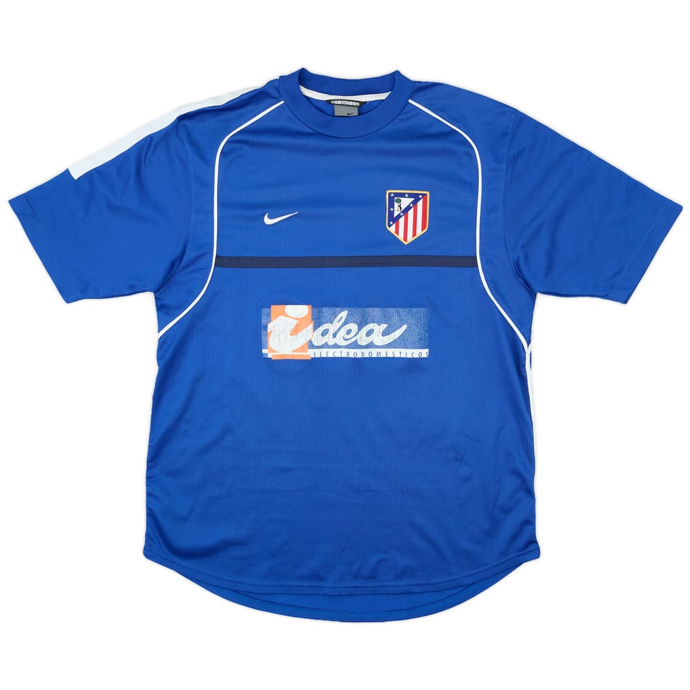 2001-02 Atletico Madrid Nike Training Shirt - 6/10 - (L)