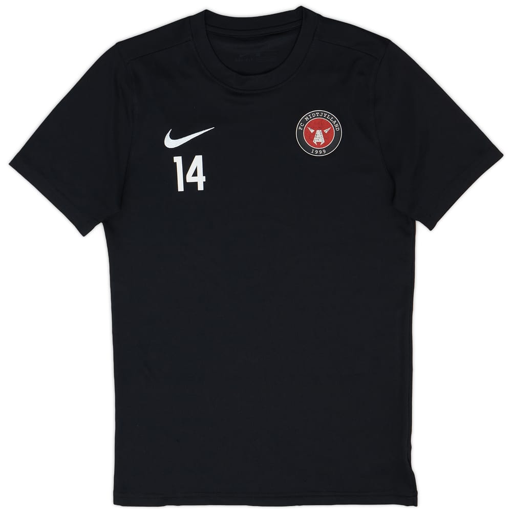 2020-21 Midtjylland Player Issue Nike Training Shirt - 6/10 - (S)