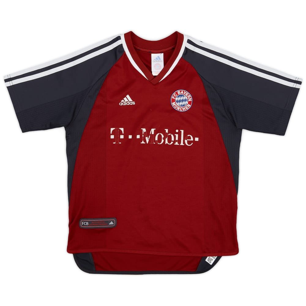 2002-03 Bayern Munich Home Shirt - 3/10 - (L.Boys)