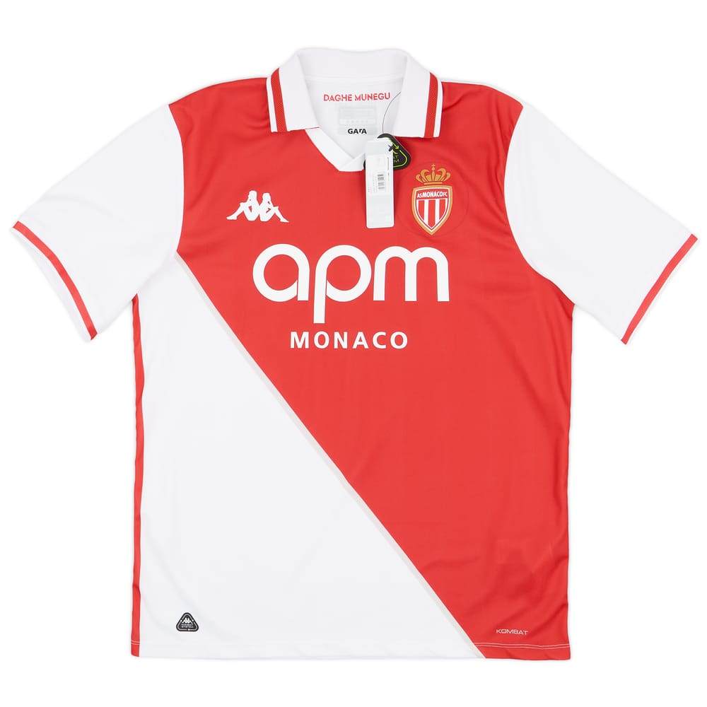 2024-25 Monaco Home Shirt