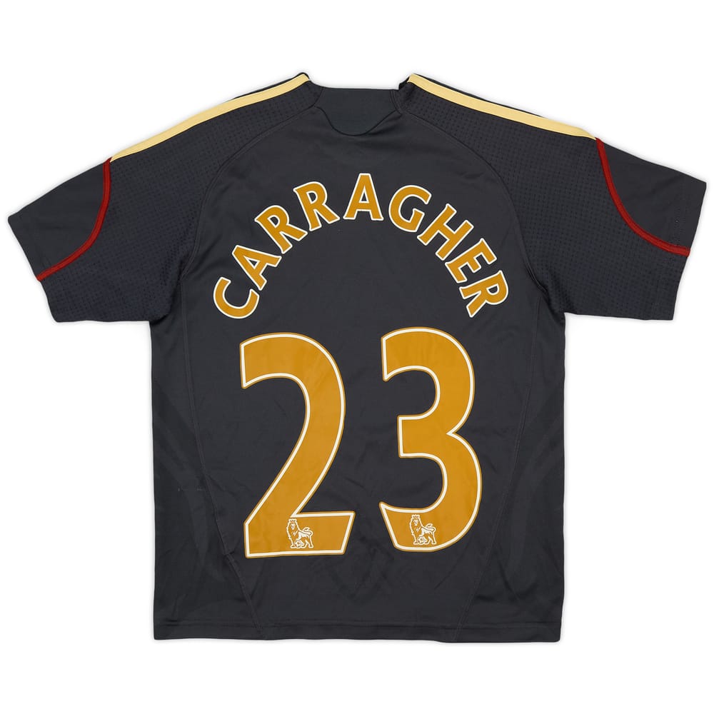 2009-10 Liverpool Away Shirt Carragher #23 - 8/10 - (S.Boys)