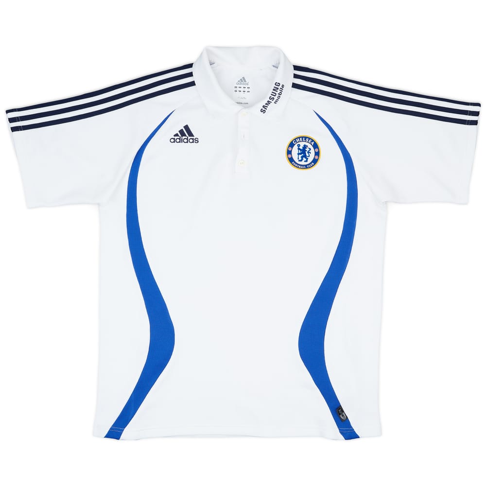 2006-07 Chelsea adidas Polo Shirt - 6/10 - (L)