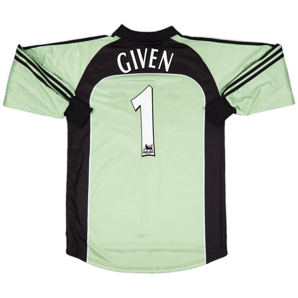 2000-01 Newcastle GK Shirt Given #1 - 7/10 - (M)